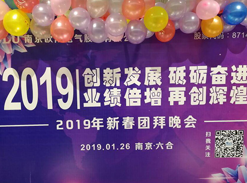 南京恒信彩2018年度总结表彰会暨2019年迎新春联欢会圆满结束